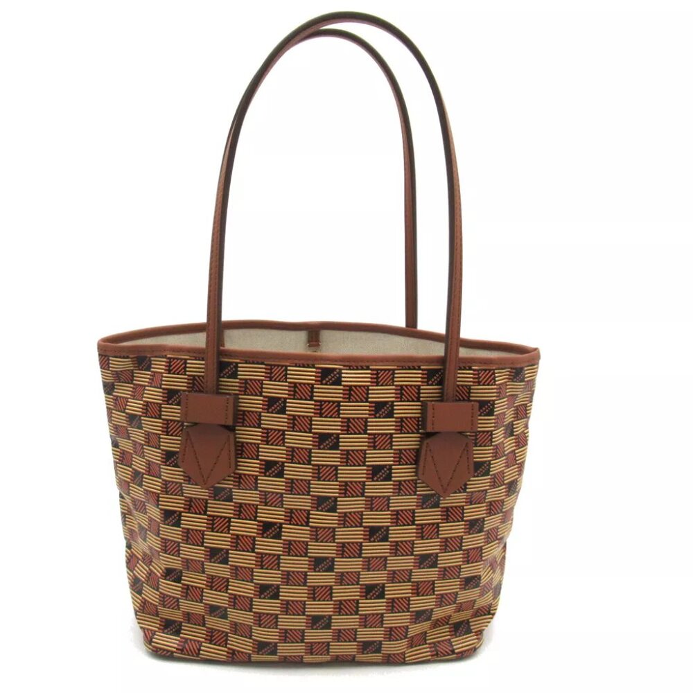MOREAU PARIS MOREAU Tote shoulder Bag STTOTESMLMOREAU canvas Brown - Picture 5 of 10